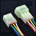 6 Pin Automotive Motorcycle waterproof Oxygen Sensor connector ignition switch Wire harness plug 6187-6801 6180-6181 90980-10478