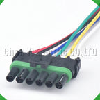 6-Pin Auto Connector Series automotive electrical cable housing waterproof plastic
