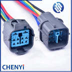 10 Pin Headlight Connector OBD1 OBD2 Distributor Engine Harness plug 6189-0555 6181-0381 For Honda Civic B Series D Series Acura