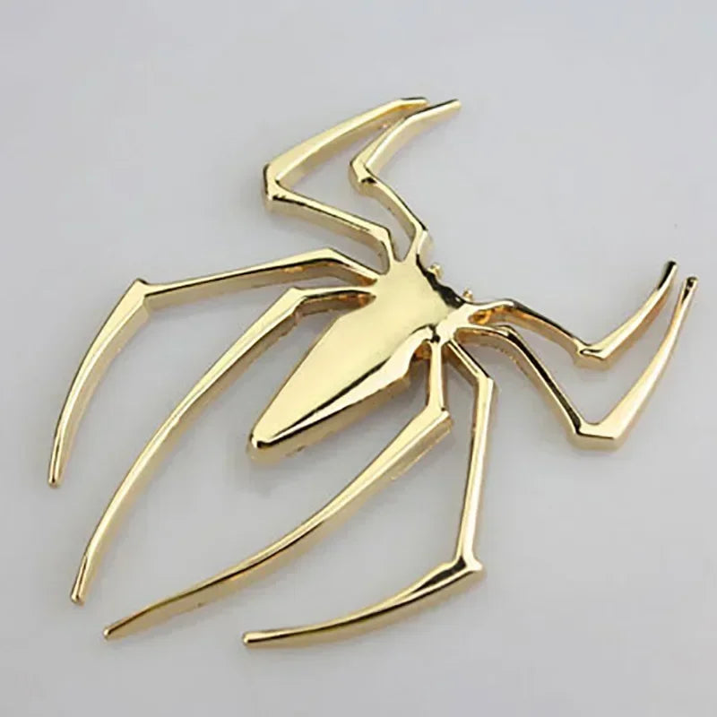 Car Universal 3D Metal Three-dimensional Car Stickers Spider Auto Emblem Decal Car Styling Decoration Auto Exterior Amagi