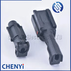 5 Sets 1 Pin Auto Waterproof Connector 7123-7414-30 Adapter Automotive Black Socket Male Female Plug MG640280-5 MG610278-5