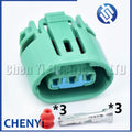 3 Pin Car ignition coil connector Alternator Regulator plug 6189-0544 For Honda Toyota Nissan Infiniti Suzuki Mitsubishi Subaru