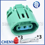 3 Pin Car ignition coil connector Alternator Regulator plug 6189-0544 For Honda Toyota Nissan Infiniti Suzuki Mitsubishi Subaru