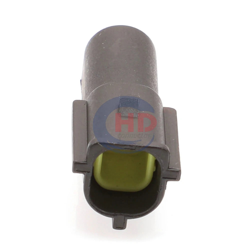1-Pin Connectors AMP Waterproof 1.8mm Male Female Connector Auto Solenoid Plug Wiring Harness Plug Socket 174879-2 174877-2