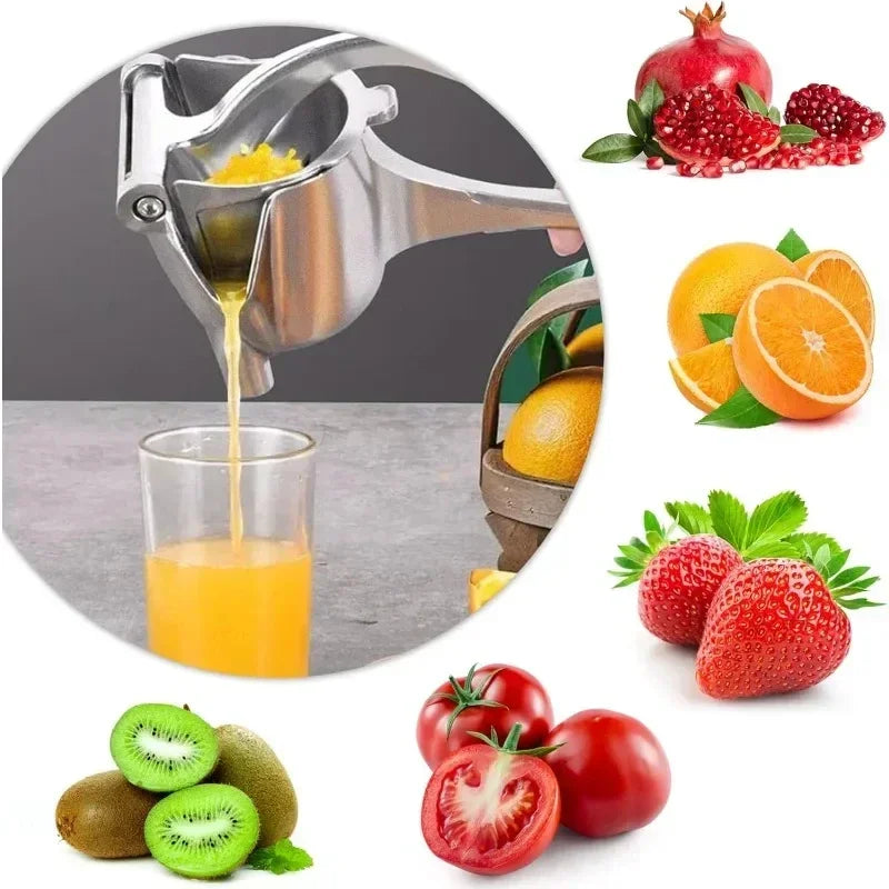 Stainless Steel Fruits Juicer Squeezer Lemon Manual Citrus Orange Hand Press Machine Durable Kitchen Tool Amagi