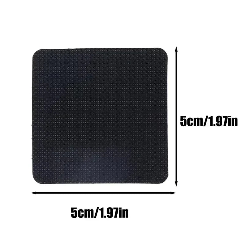 2/100pcs Carpet Fixing Stickers Double Faced High Adhesive Car Carpet Fixed Patches Home Floor Foot Mats Anti Skid Grip Tapes