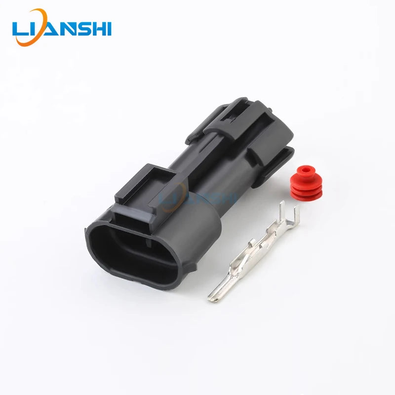 MG652520-2 Automotive waterproof connector H11/H8/881 headlight fog lamp 2p male and female plug with terminal 12065279