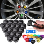 20PCS Hub Screw Cover Hub Screw Cover Protective Cap Hub Center Cover Tire Modification for Tesla Model 3 S X Y Amagi