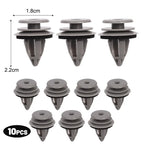 10-50PCS Car Plastic Retaining Clip for BMW Bumper Door Buckle Automobile Retainer Fastener Repair Rivets Interior Accessories