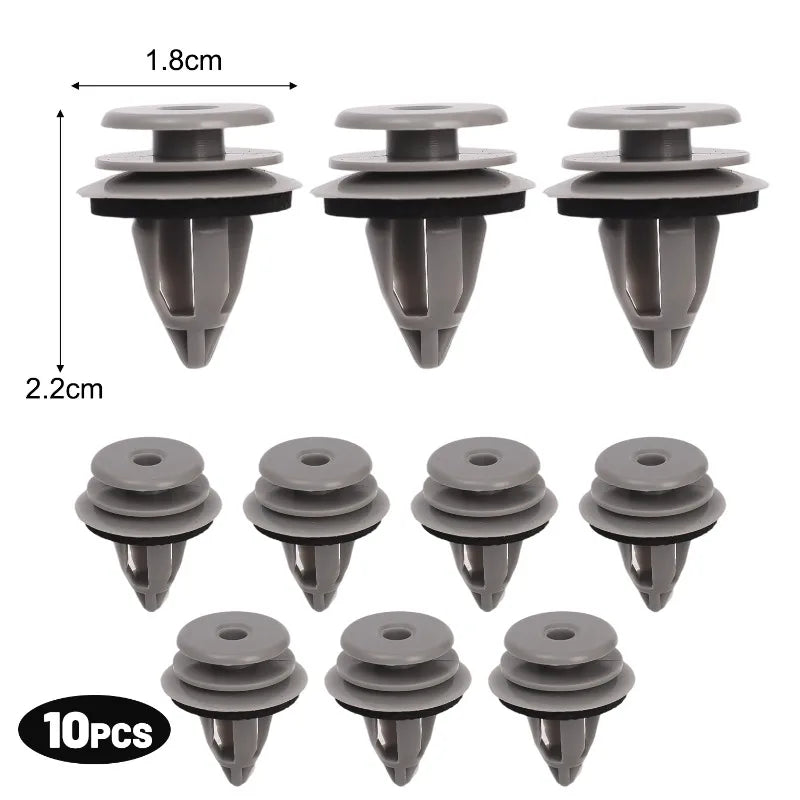 10-50PCS Car Plastic Retaining Clip for BMW Bumper Door Buckle Automobile Retainer Fastener Repair Rivets Interior Accessories