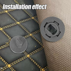 Detachable Car Mat Fixing Buckle Double Layer Carpet Clips Anti Slip Floor Liner Holder Auto Fastener Clamp Retention Holder