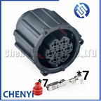 7 Pin circular Automotive waterproof connector truck Headlight wire harness Plug 18369.062.000 18369062000 For C7H G7S