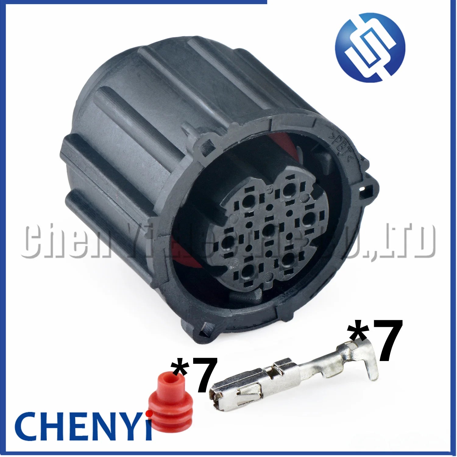 7 Pin circular Automotive waterproof connector truck Headlight wire harness Plug 18369.062.000 18369062000 For C7H G7S