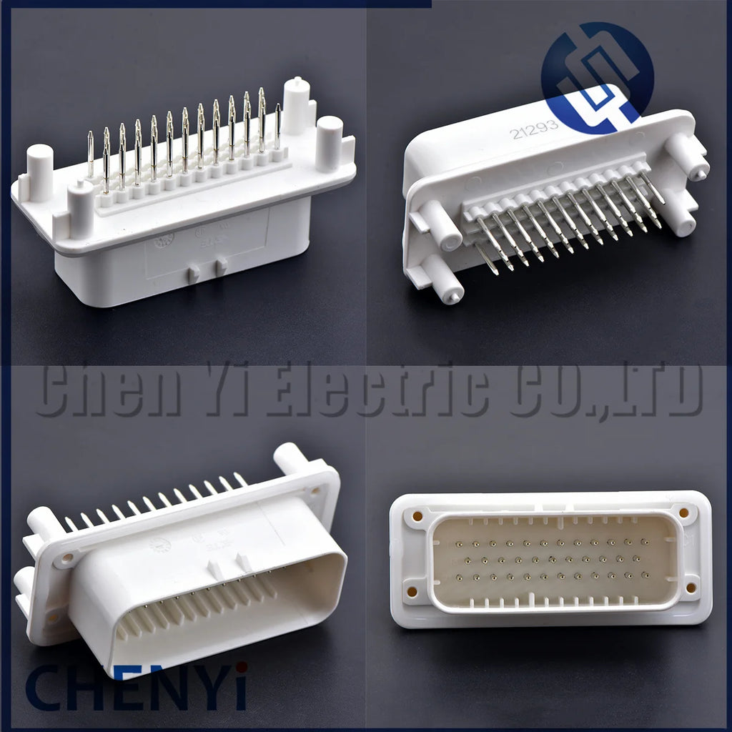 35 Pin White auto Waterproof Connector Sealed Ecu Board PCB Plug socket 776164-2 776180-2 1-776230-2 776231-2 1-776231-2
