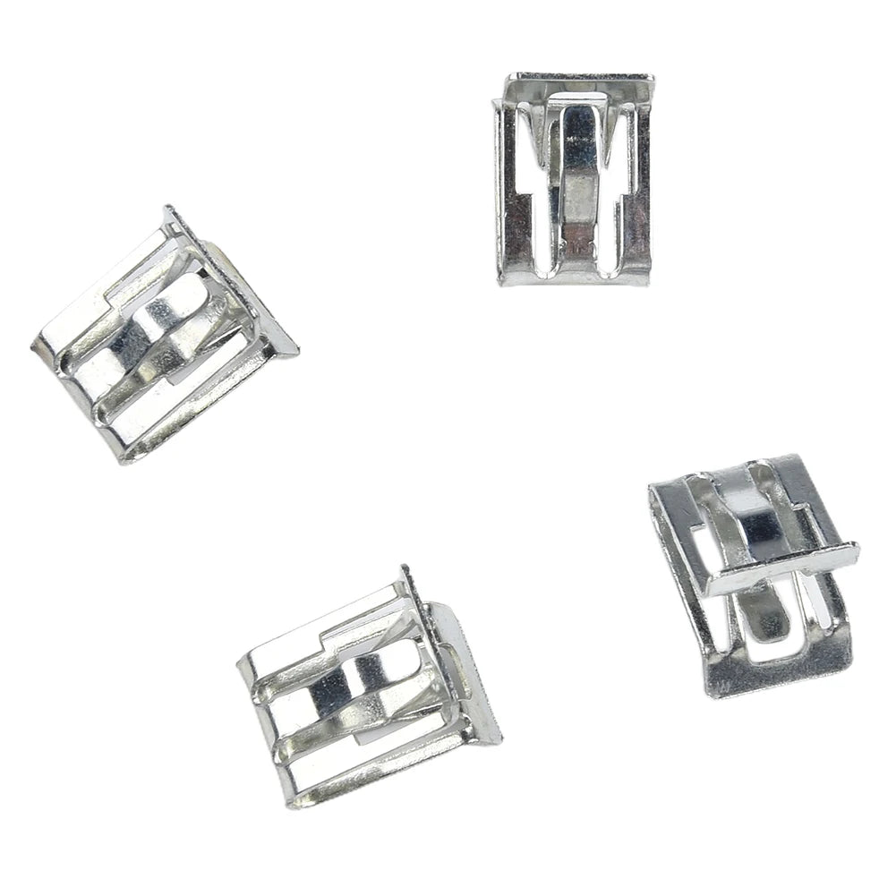 25Pcs Metal Fastener Clips 1/2 X 5/8 Car Retainer Moulding Trim Accessories Dashboard Side Panel Audio Clips