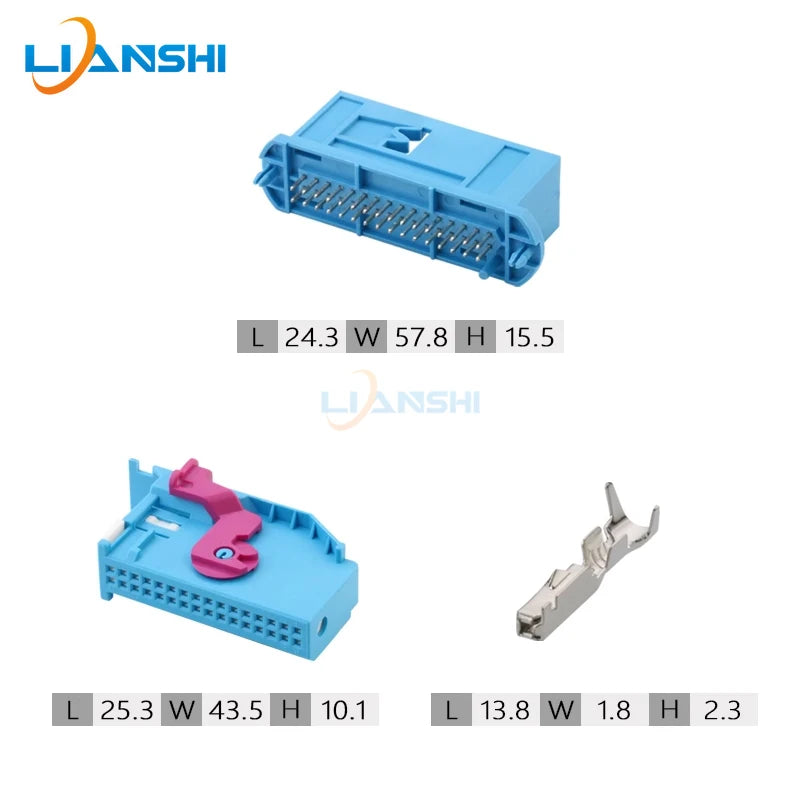 966658-1 is suitable for Volkswagen instrument plug 1J0 972 977 Bora Jetta 32P connector 964824-1