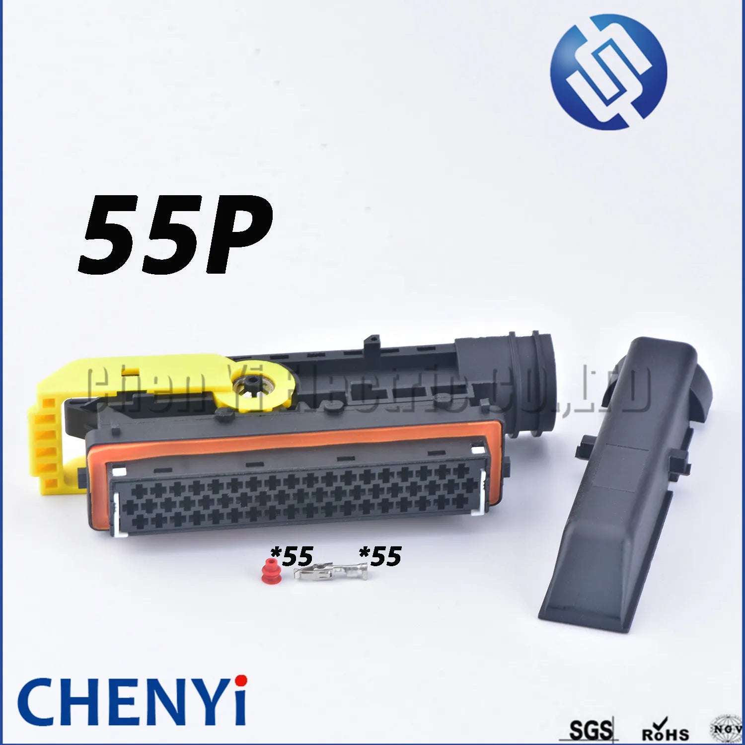 55 Pin Auto Waterproof Connector module pld A0045450426C truck ECU Plug DJ7552-3.5-21 1718248-1 A4574434140 A0084462840