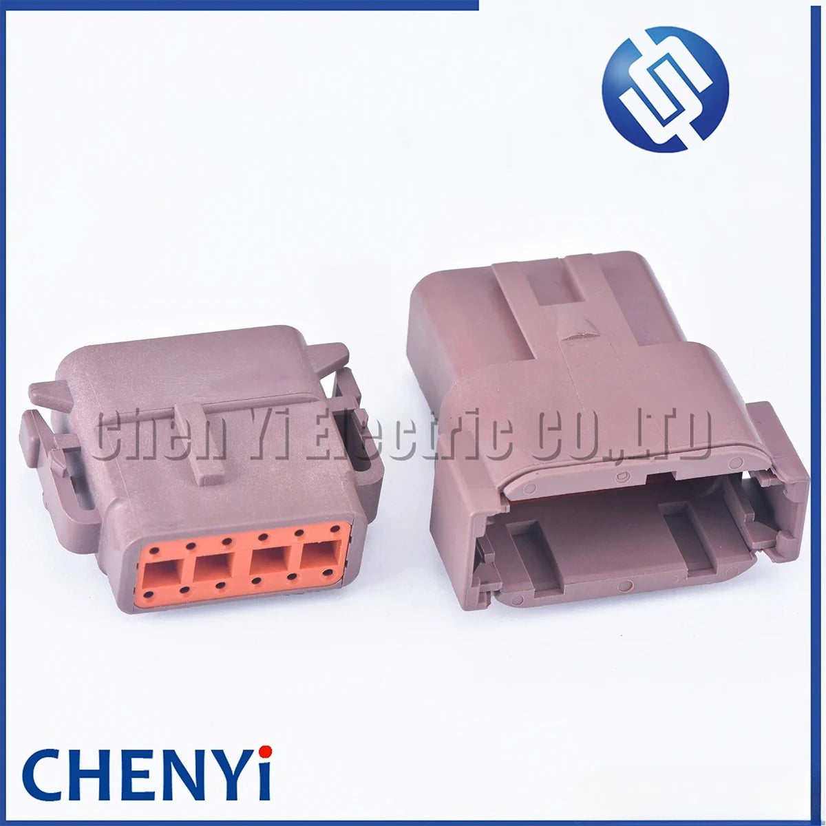 brown Deutsch 12 Pin Sealed waterproof connector DTM06-12SD DTM04-12PD Automotive Connector Heavy Truck Wiring Harness Plug
