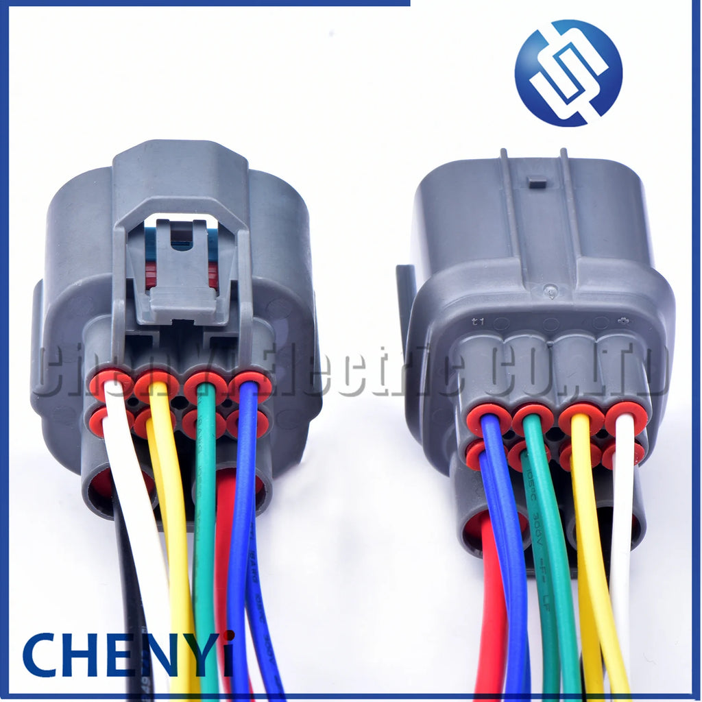 10 Pin Headlight Connector OBD1 OBD2 Distributor Engine Harness plug 6189-0555 6181-0381 For Honda Civic B Series D Series Acura