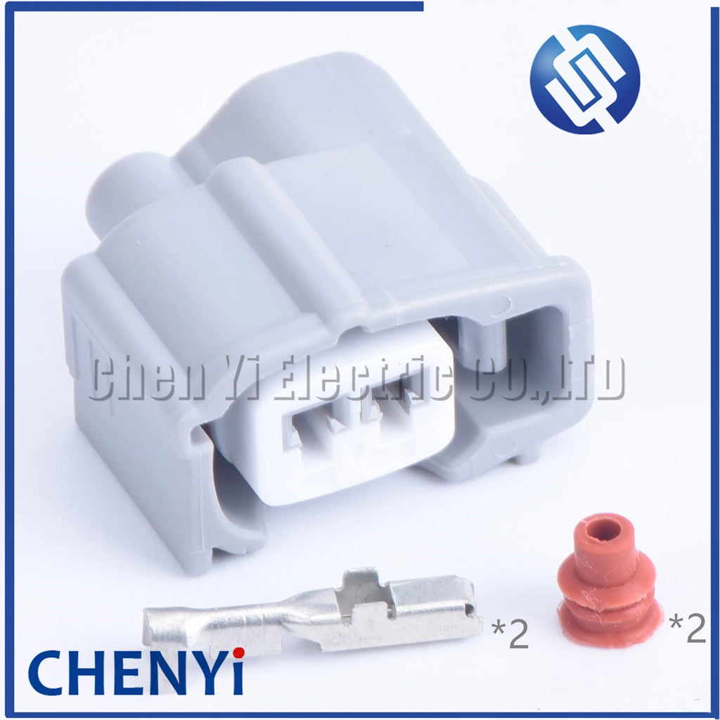 5 sets 2 Pin way Fuel Injector plug auto Female or male wire connector 6189-0611 90980-11875 For Toyota Honda corolla