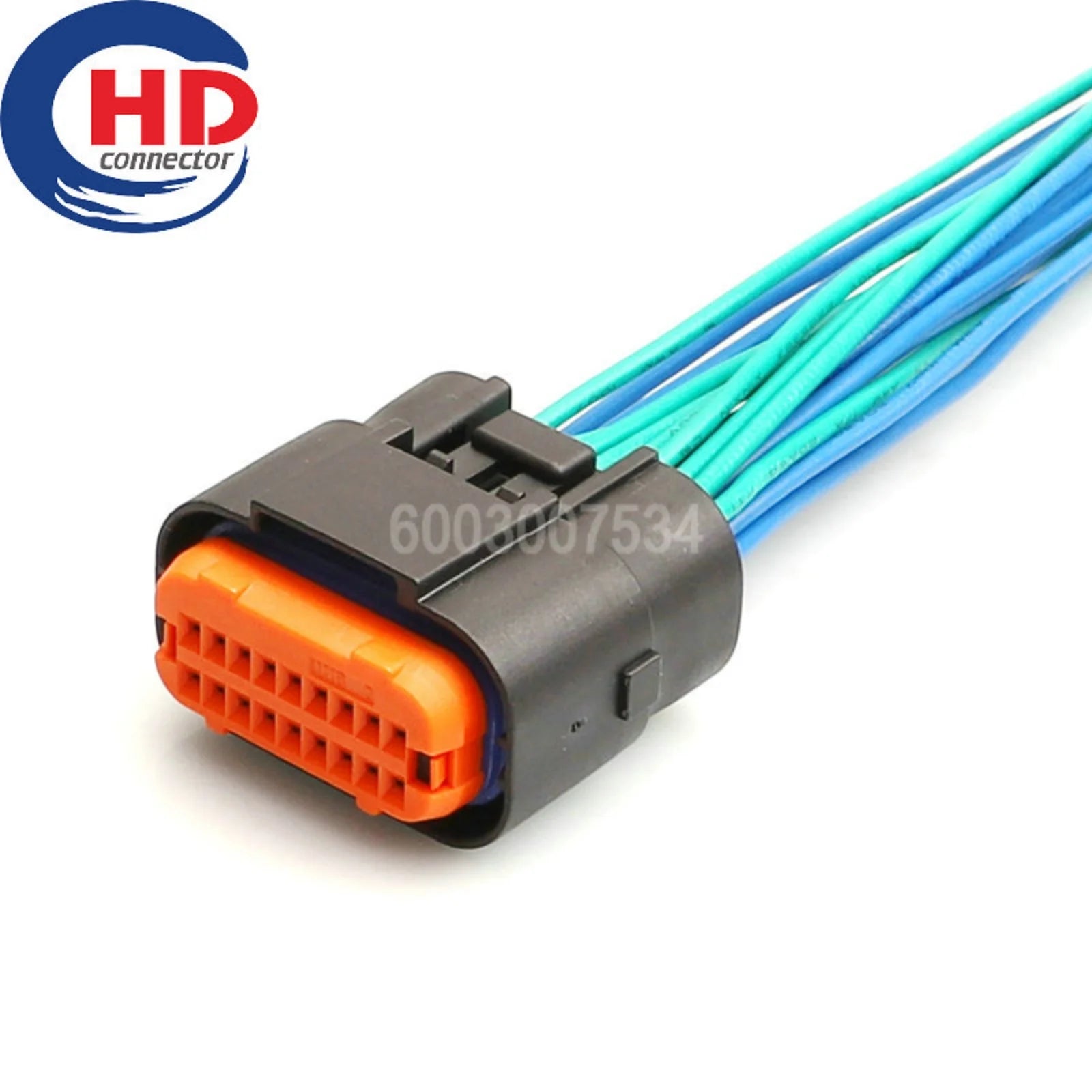 MX23A18SF1 Waterproof  18 Pin ECU Standard Pinheader Female Plug Housing Automotive Connector Wiring Harness