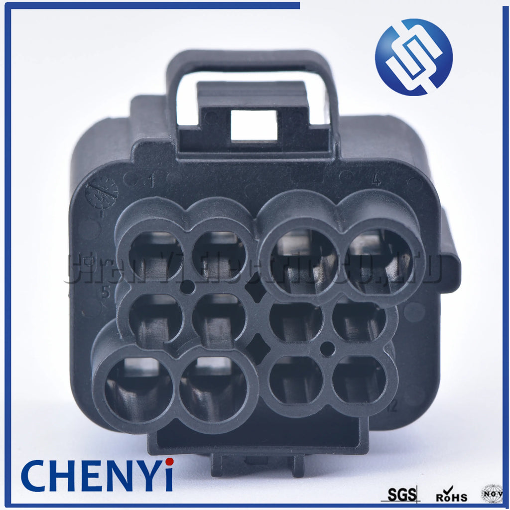 12 Pin 0-1452299-1 0-1452300-1 Female HeadLamp Light Harness Assembly Connector Plug For Volvo Land Rover S40 S60 S80L XC90 XC60