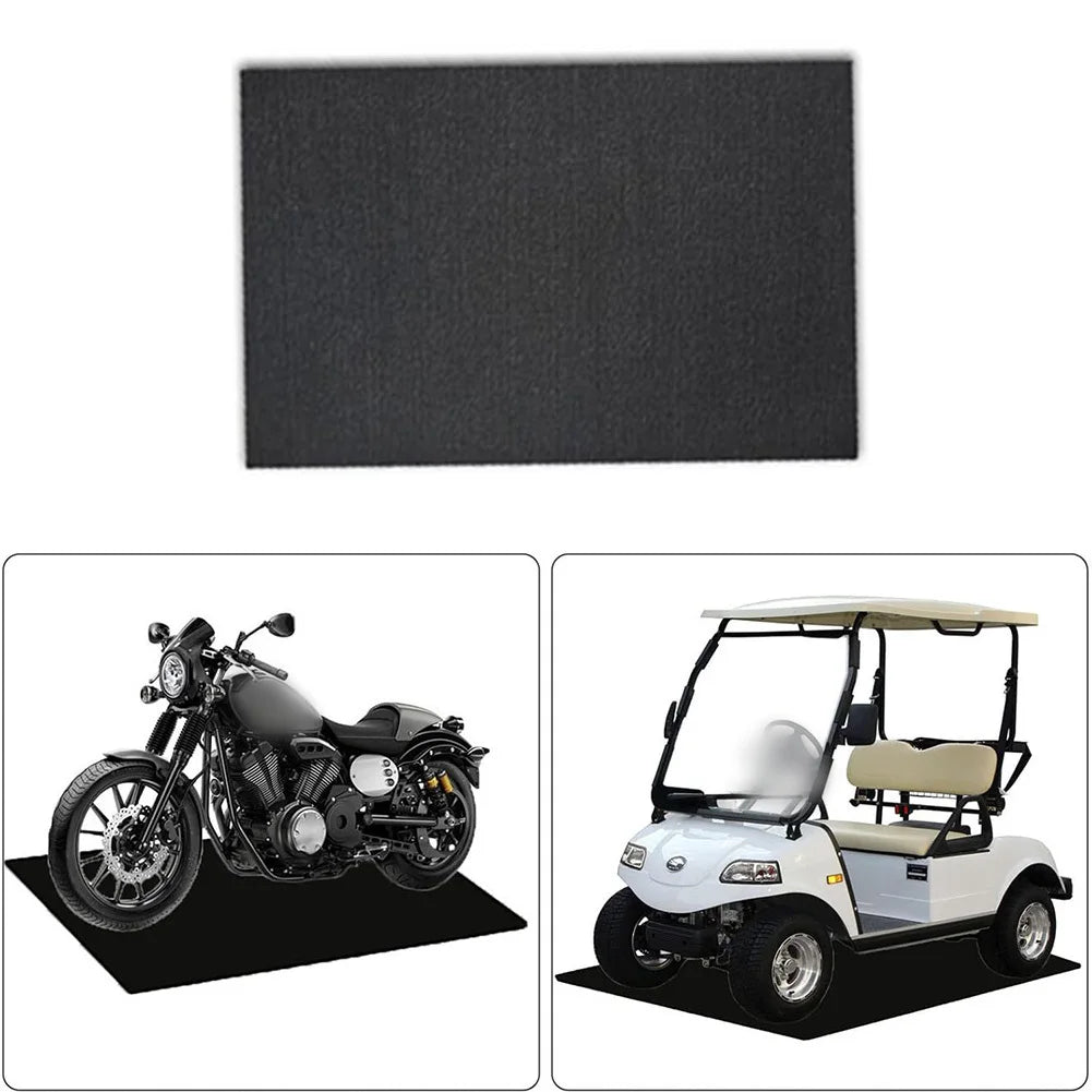 1pcs Oil Spray Mat Back Washable Non-Slip Oil Collection Mat 150x90cm For Garage Use Outdoor Maintenance To Clean Design