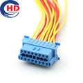 16 Pin Unsealed Female Connector Cable Motorcycle Electrical Harnesses Wiring Harness Housing Cable 1418984-1