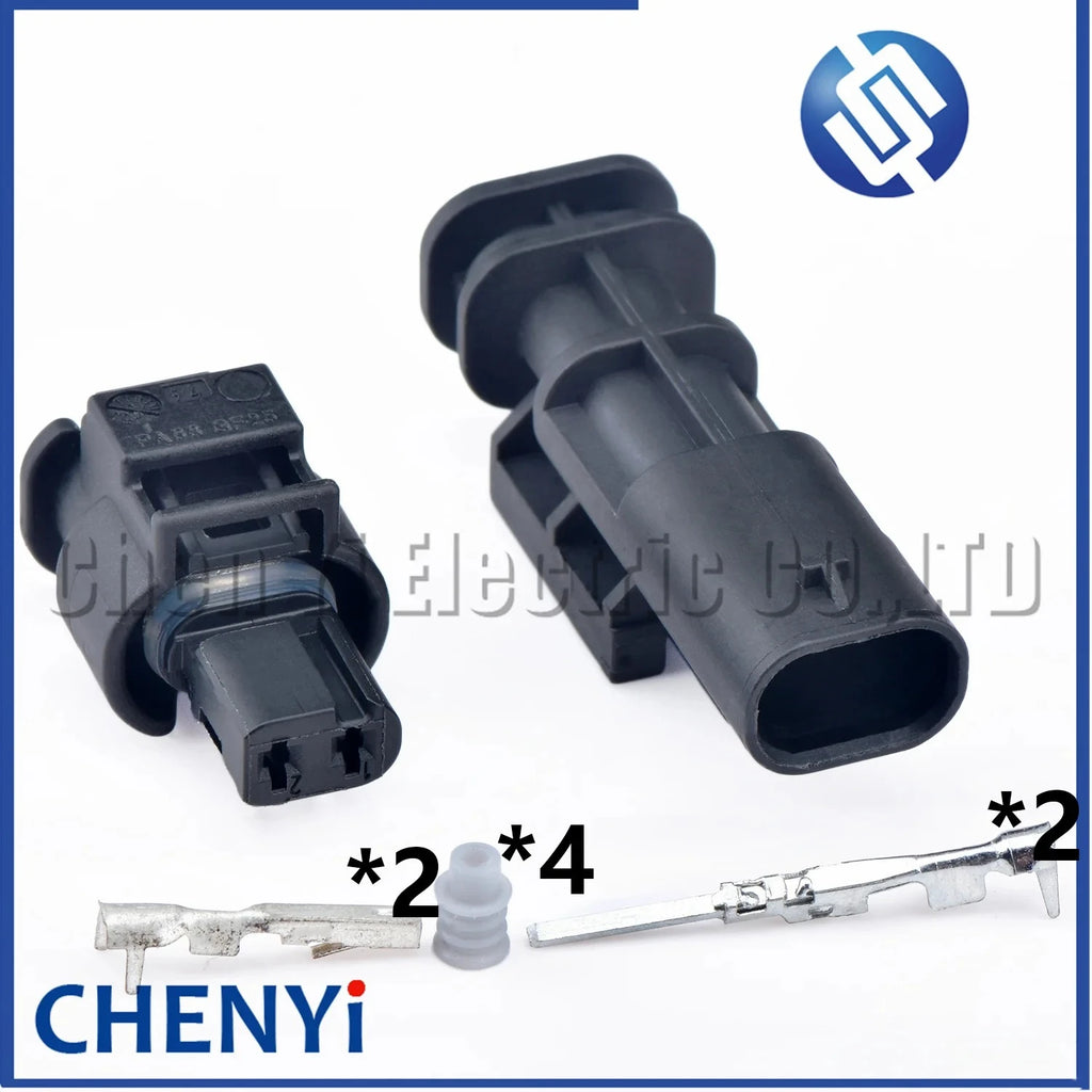 2 Pin Automotive waterproof connector Fuel pump plug Solenoid valve plug 872-857-561 872-863-561 7543312-02