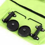 Foldable Portable Hand-Pulled Shopping Cart Vegetable Buying Waterproof Trolley Small Pushcart Handy Wheel Handbag Shopping Amag