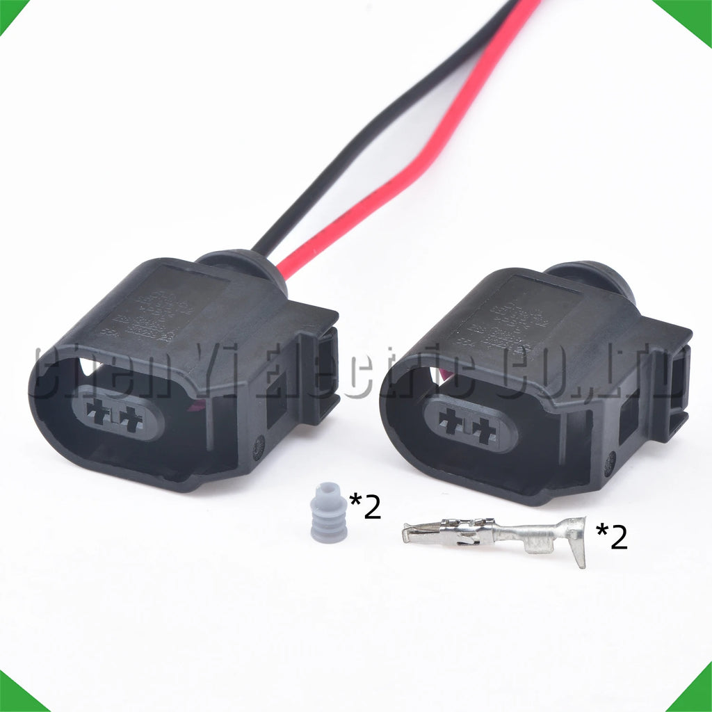2-pin wire harness harness automotive waterproof connector vw audi sensor