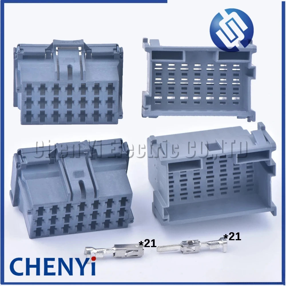 21 Pin male or female Automobile power amplifier Connector Automotive Audio Amplifier Plug Socket 8-968975-2 1-967630
