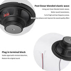 5/6/8/10 Inch Car Bass Speaker Coaxial Subwoofer HiFi Music Full Range Frequency Car Stereo Speaker For Universal Car Home Audio