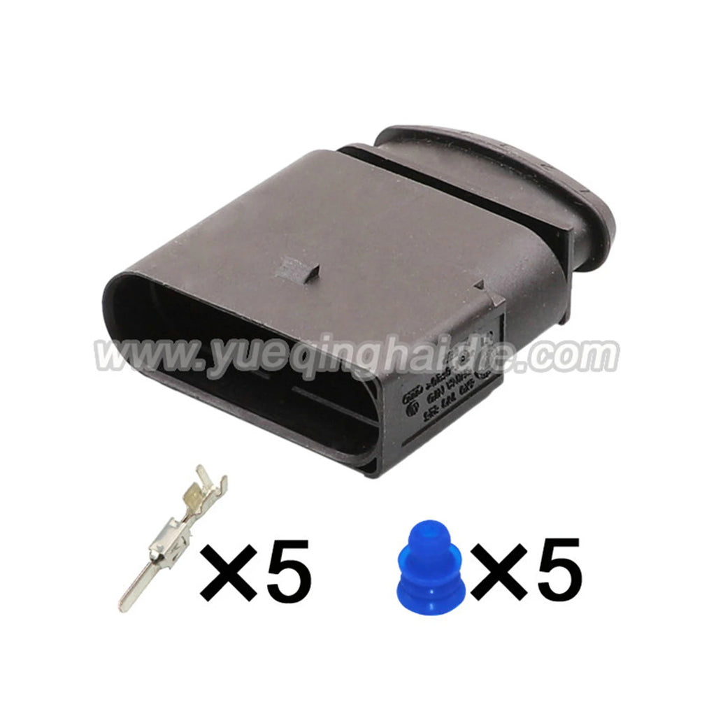 5 Pin Connector Waterproof 2.8mm Male Female Connector Automotive Ignition Coil Plug Cable Socket for VW 6X0973825 1J0973725