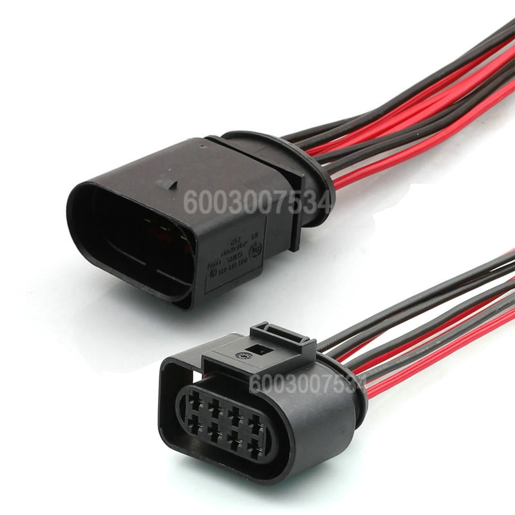 8 Pin Connector Waterproof 3.5mm Series Male Female Connector Motorcycle Electrical Harnesses Wiring Harness 8D0973834 42068500