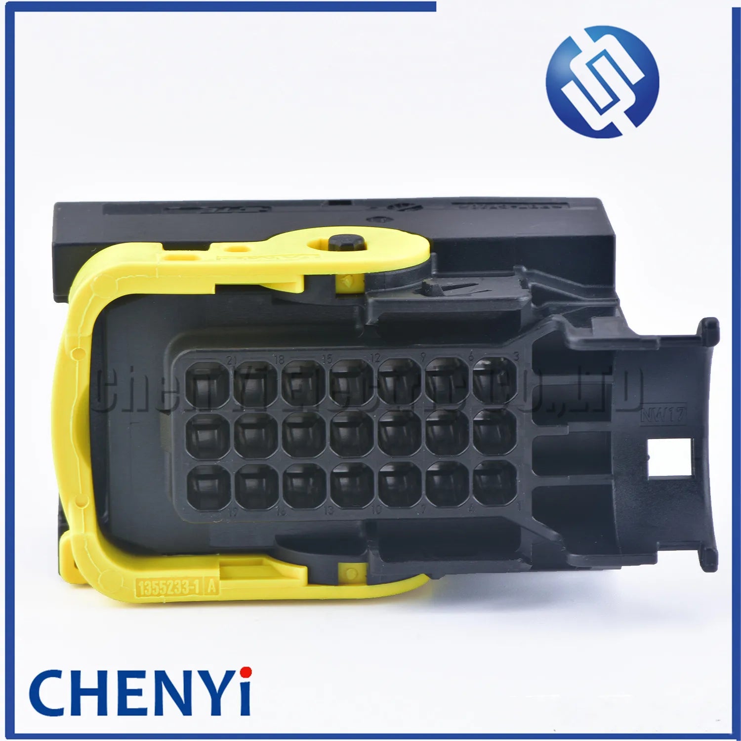 21 Pin ECU connectors 1-1534127-1 Balck Female Wiring Socket Plug 1-1355219-2 With Terminals and waterproof seal