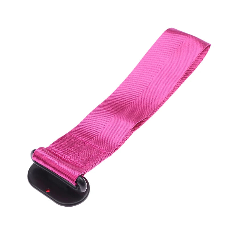 High Strength Car Color Pendant Tow Strap Belt Tow Rope Sticker Ribbon Car Decor Sticker Trailer Ropes Bumper Towing Strap