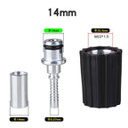 High Pressure Washer Hose Insert Fittings D14 D15mm Ring Nut M22 Car Washer Water Cleaning Hose Pipe Fitting Twist Connector