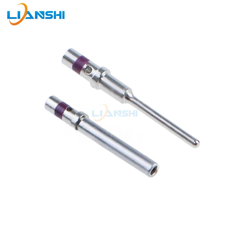 10pcs 0460-010-20141 Tubular purple ring DTM machine-pressed terminal pin spring 0462-005-20141