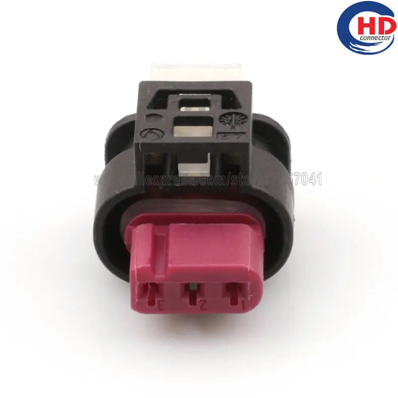 3pin auto waterproof electric plastic wire harness connector 805-121-524