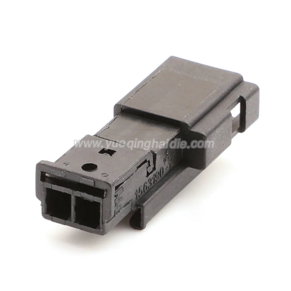 2 Pins 1.5mm Automobile AC Assembly Plastic Unsealed Wire Harness Socket with Cables Electrical Connector 1563190-1 1563189-1