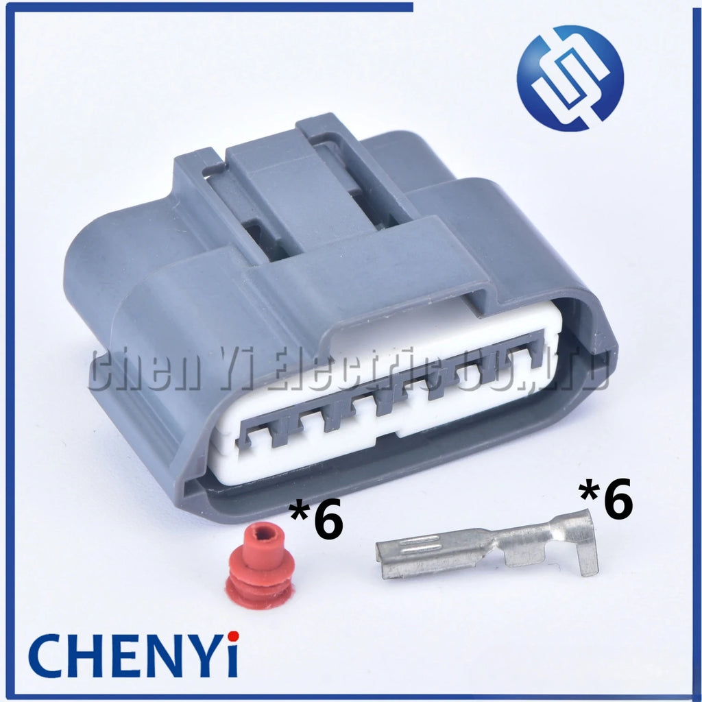 6 Pin 6189-0784  Waterproof Connector Motorcycle oil Pump Plug Window Lifter Socket For Nissan Sentra B14 GA16 Distributor