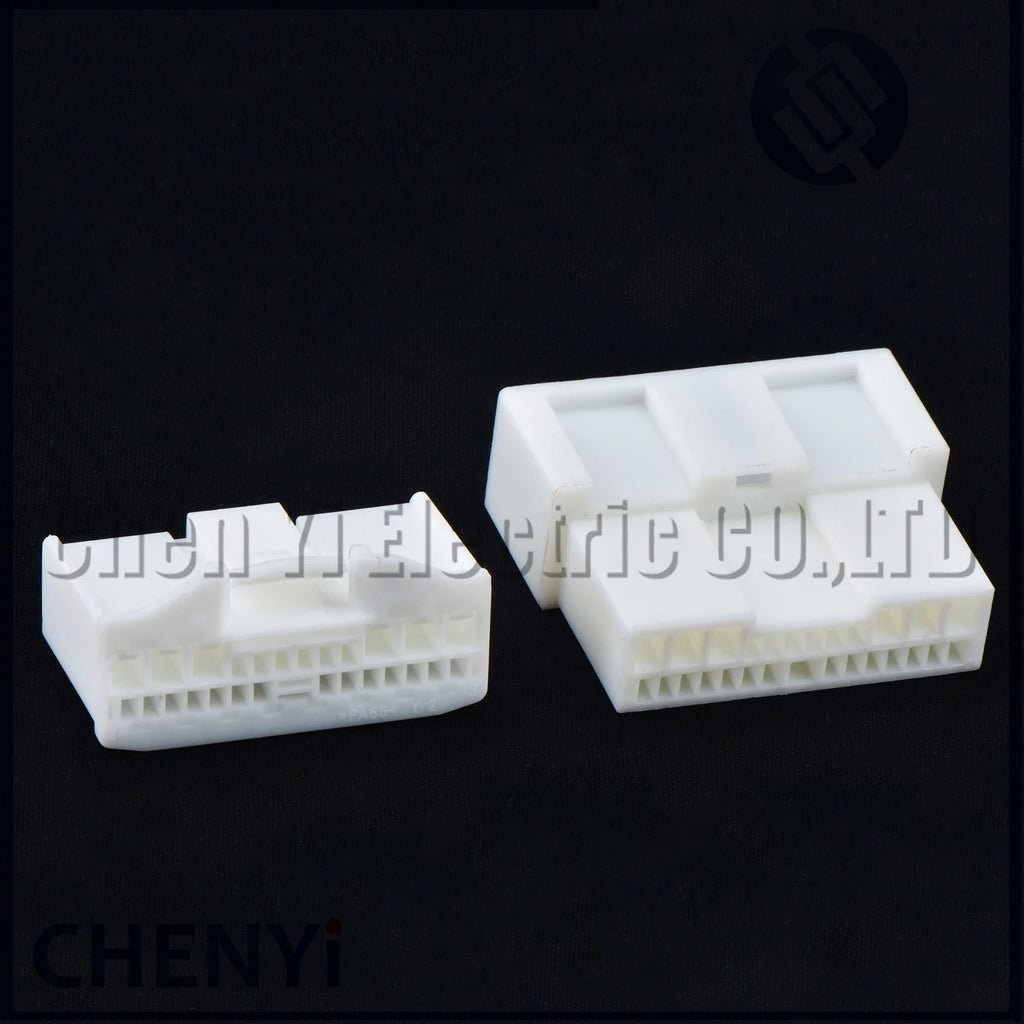 26 Pin Automotive connector Car navigation radio CD player instrument host harness plug 90980-12444 For Toyota LEXUS