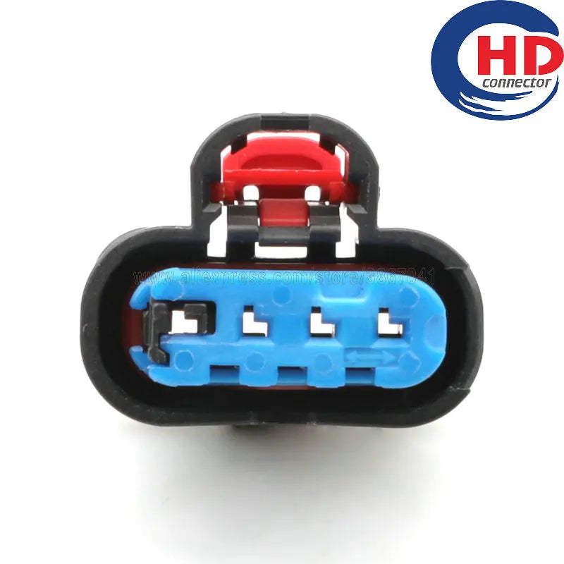 4pin auto waterproof electric plastic wire harness connector 1-2203773-7