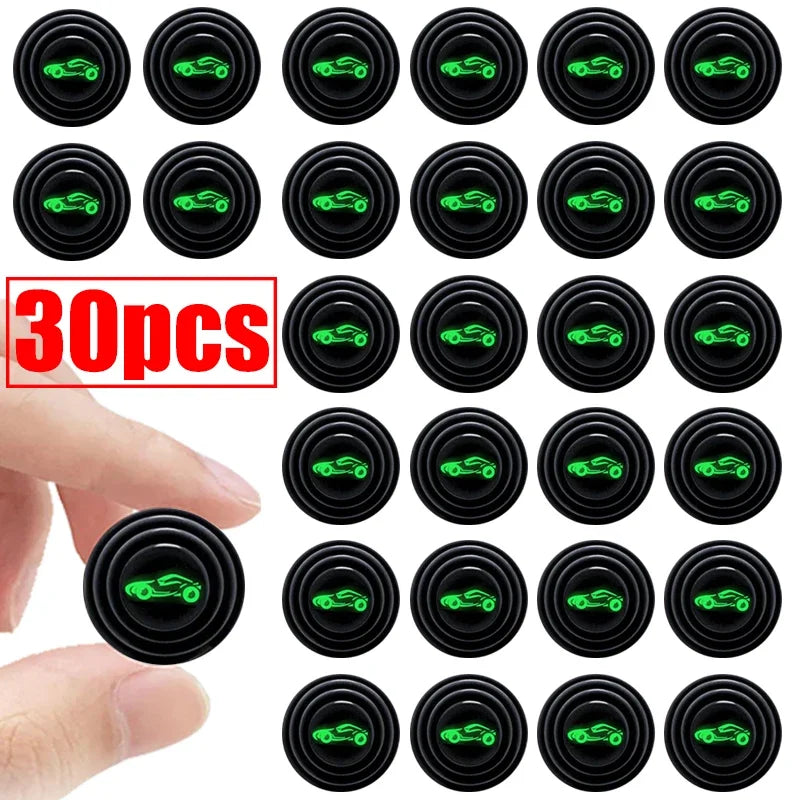 Car Door Shock Absorber Pads Buffer Bumper Anti-collision Shock Absorbing Gasket for Auto Sound Insulation Adhesive Stickers