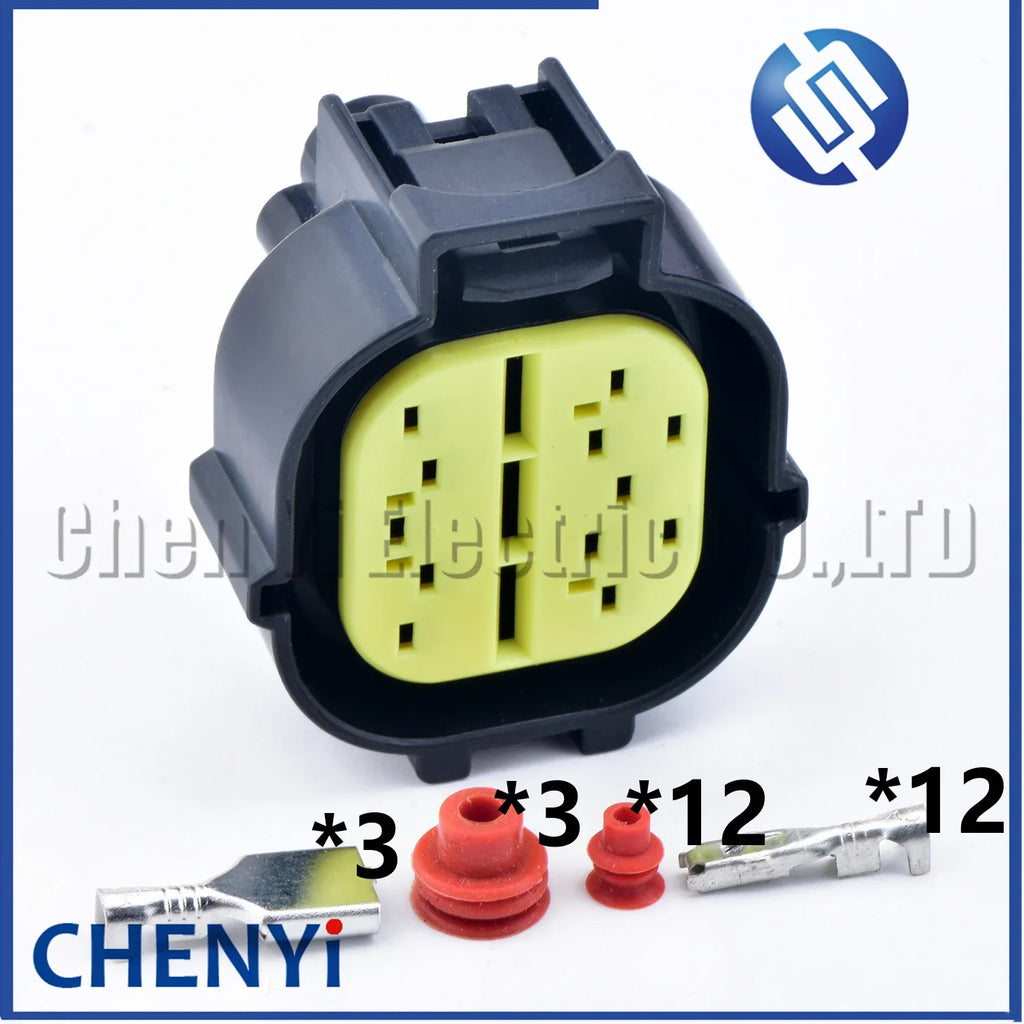 15 Pin Automotive Connector Car Wiring Harness Socket Plug 2-85262-1 85223-1 368301-1 For ECONOSEAL J-MARK I 070/250