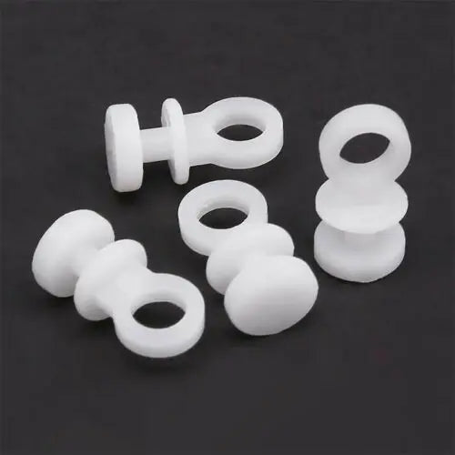 50pcs Plastic Curtain  Track Hook S Runner Fit For  Camper Van  Motorhome  Caravan Boat Home Hanging Curtain Glider Hook