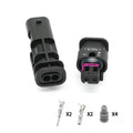 5/10/100 Sets 2P/3P/4P/5P/6P1-1718645-1 1-1670916-1TE type wiring harness connector reversing radar plug waterproof connector