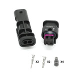 5/10/100 Sets 2P/3P/4P/5P/6P1-1718645-1 1-1670916-1TE type wiring harness connector reversing radar plug waterproof connector