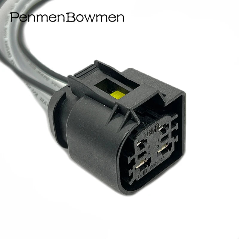 1 Set 4 Pin Auto Water Pump Electrical Cable Connectors Waterproof Female Wire Harness Plug For Benz BMW 10098866 10098862